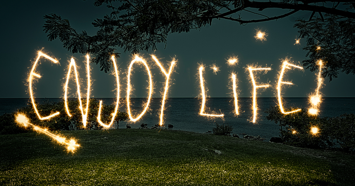 A Reminder For You To Enjoy The Present