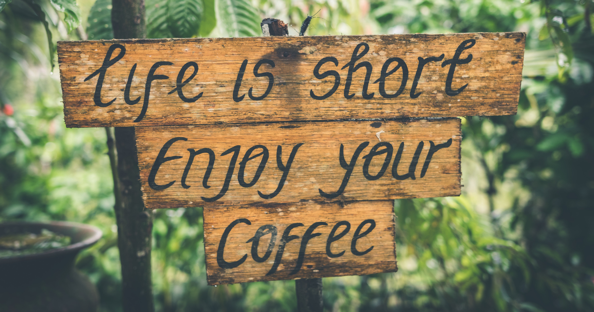 You're Being Reminded Of The Impermanence Of Life  