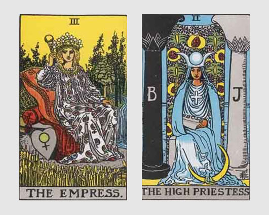 Your Message from The Empress and High Priestess Reversed: Don’t Lose