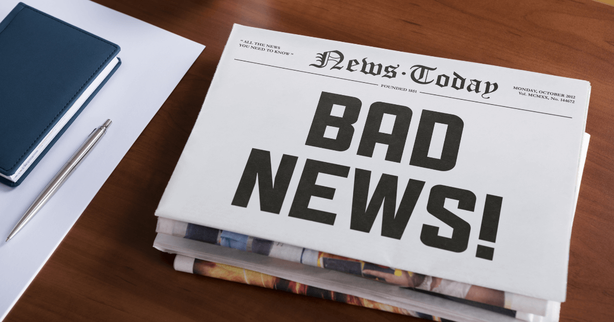 Bad News from Your Past